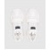 Белые комбинированные кроссовки Glove Slip On