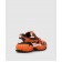 Оранжевые комбинированные кроссовки Glove Slip On