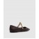 Коричневые кожаные балетки Diamond Tilda Flat
