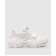 Белые комбинированные кроссовки Glove Slip On